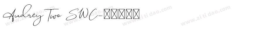 AudreyTwo SWC字体转换